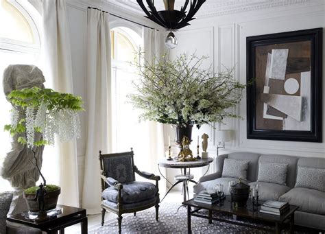 Interior Design By Howard Slatkin Of The Living Room In The Beaux Arts
