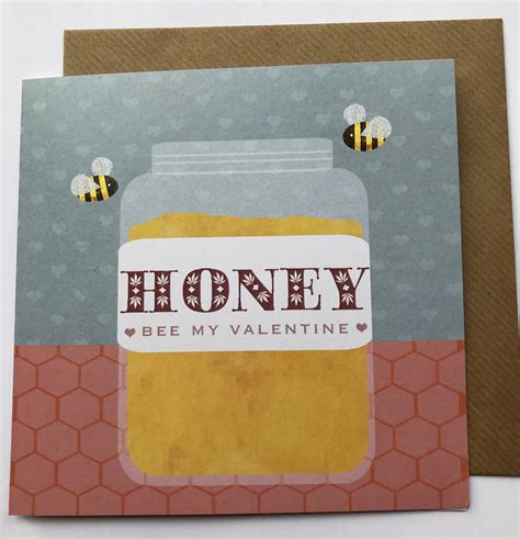 My Honey Valentine Card By Birdybrain