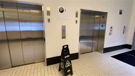 Epic Motor Schindler Elevators At A Target Parking Garage Youtube
