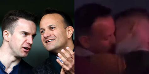did soon to be irish pm leo varadkar just get spotted cheating on his partner