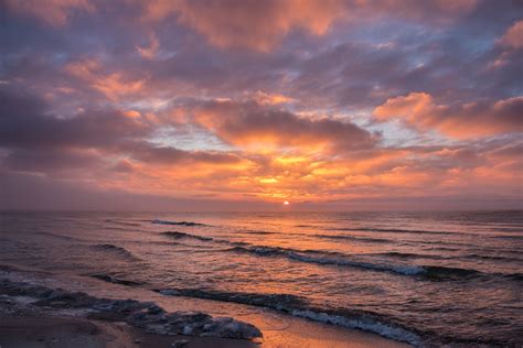 Ocean Horizon Sunrise