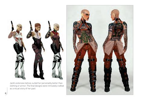 Mass Effect 2 Jack Concept Art Image Concept Art Mass Effect Mass