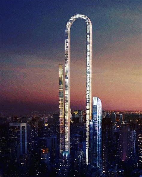 Ehold 🙌🏻 The Big Bend The Incredible U Shaped New York Skyscraper 🌃