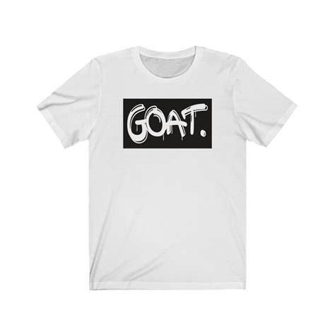 Goat Shirt Greatest Of All Time The Goat T Shirt The Goat Etsy Uk