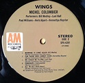 Michel Colombier – Wings - US Pressing – Vinyl Pursuit Inc