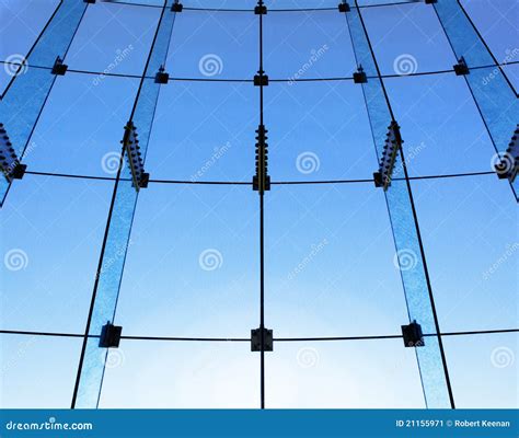 Glass Wall Structure Stock Image Image 21155971