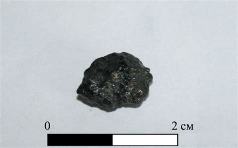 Метеорит Tissint в Музей истории мироздания