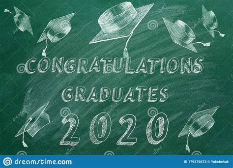Congratulations Graduates 2020 Stock Illustration Illustration Of