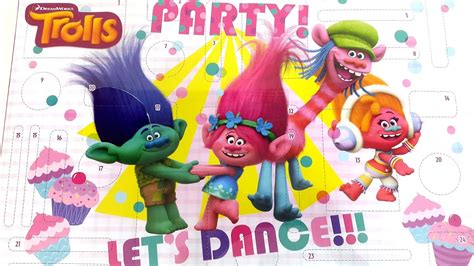 Hier erfahren sie alles rund um starttermin, übertragung und sendetermine der . Trolls Advent Calendar Party Let's Dance Coloring ...