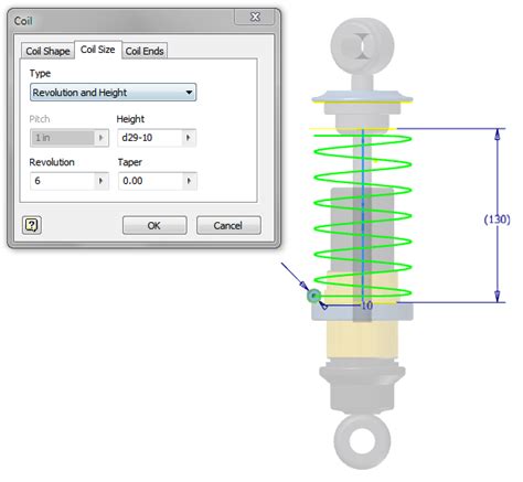Autodesk Inventor Tutorial For Adaptive Springs