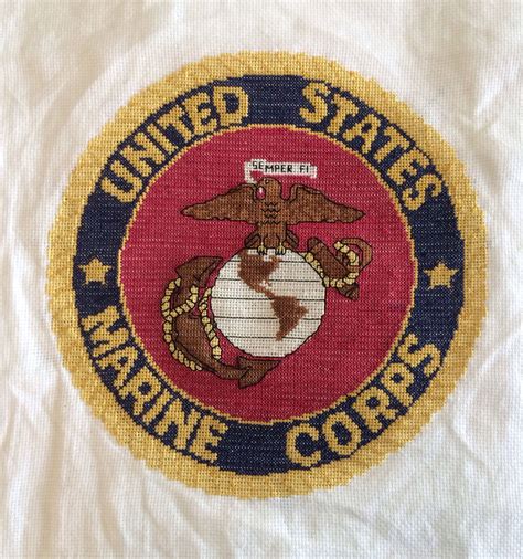 Cross Stitch United States Marine Corps Cross Stitch United States
