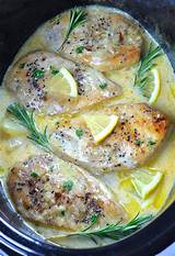 Easy dump and go family dinner ideas for busy weeknights. Slow Cooker Lemon Garlic Chicken | A Crock Pot Chicken ...