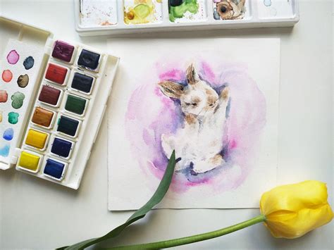 Watercolor Bunnies Skillshare Student Project