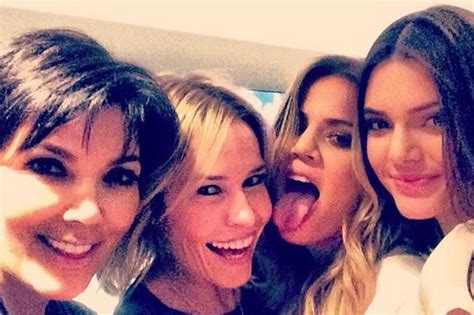 Kardashian Ladies Pose For Group Selfie At Eagles Gig And They All Look