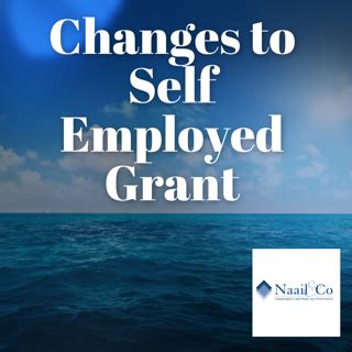 Therefore this also means that the three million or so. Changes to self employed grant | Naail and Co