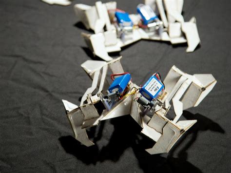 Robots Inspired By Origami Can Fold Selves Walk Away