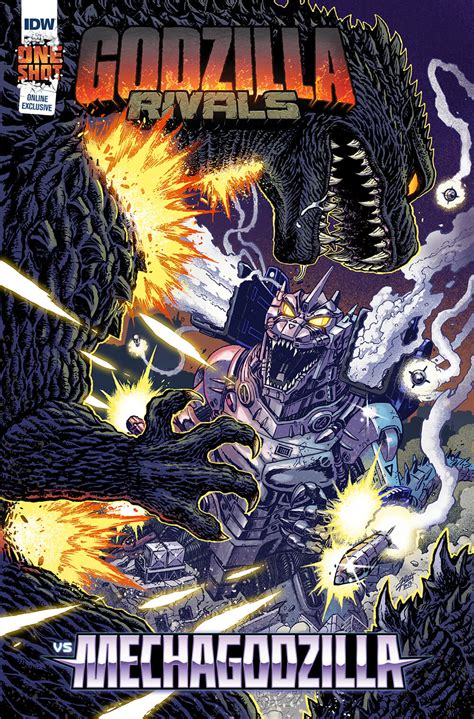 Godzilla Rivals Vs Mechagodzilla Idw Exclusive Idw Publishing