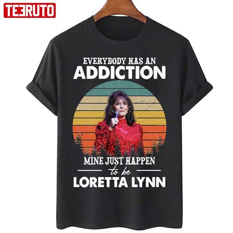 Vintage Loretta Lynn Singer Songwriter Career Spanning Six Decades Unisex T Shirt Teeruto