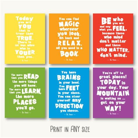 Inspirational Quotes For Kids Download Printable Motivational Etsy