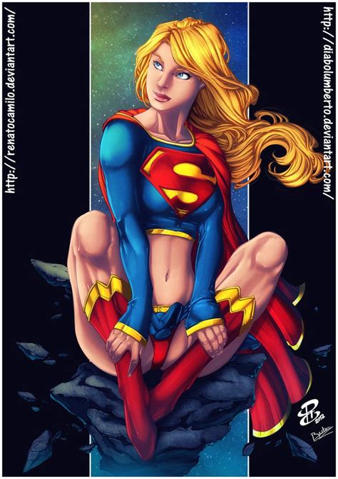 This Is A Terrific Supergirl Colored By Diabolumberto Of Deviant Art