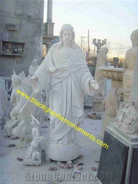 White Marble Figure Statues Handcarved Sculptures Western Style