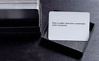 brian eno’s oblique strategies cards | tomorrow started