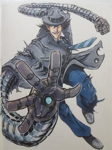 inspector gadget in anime form anime manga inspector gadget superhero art concept art