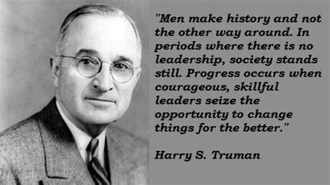 Harry S Truman American Liberty Motivational Leadership Quotes