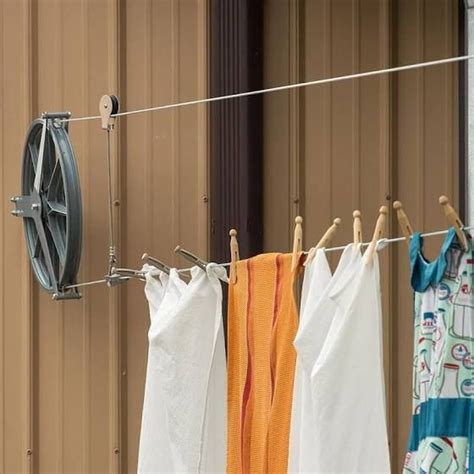 Clothes Line Outdoor Clothes Line Pulley Washing Line