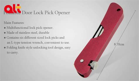 How to pick a lock with a knife. folding knife with horn handle pick lock tool supplier card foldable knife lock picking tools ...