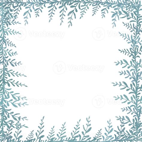 Nature's Embrace, Border Leaves Illustration 26848844 PNG