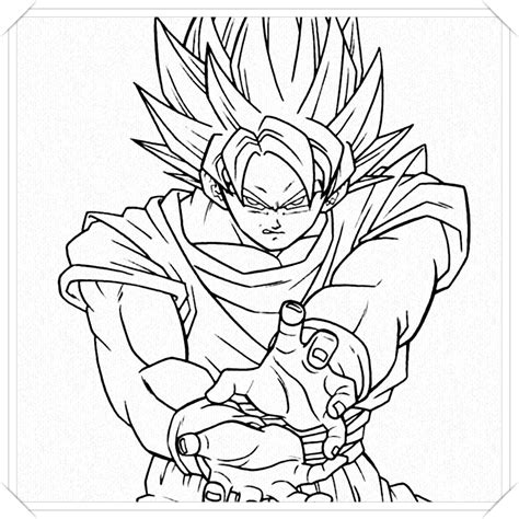 Dibujos Para Colorear Goku Storblends