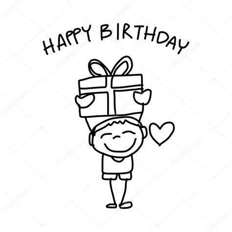 Birthday card cute happy birthday drawings. Happy Birthday Drawing | Free download on ClipArtMag