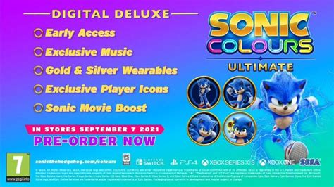 Sonic Colors Ultimate Release Date Pre Order And Gameplay Otakukart