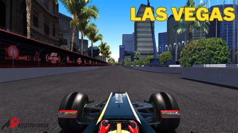 Las Vegas F1 Track Mod Assetto Corsa YouTube