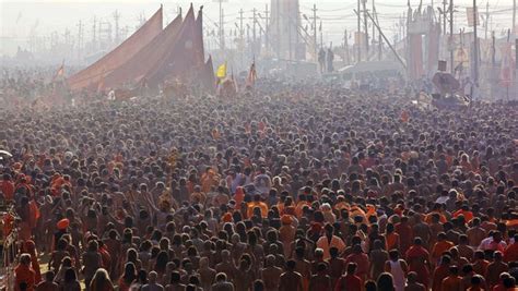 Hindus Gather For Maha Kumbh Mela At The Sangam