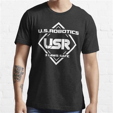 Us Robotics Inspired By I Robot And Issac Asimov T Shirt For Sale