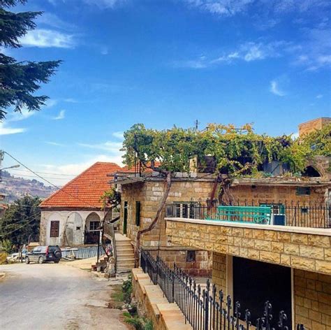 The Beautiful Village Of Hasroun Lebanon Beautiful Villages Lebanon