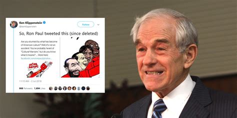 Ron Paul Called Out For Tweeting An Overtly Racist Cartoon