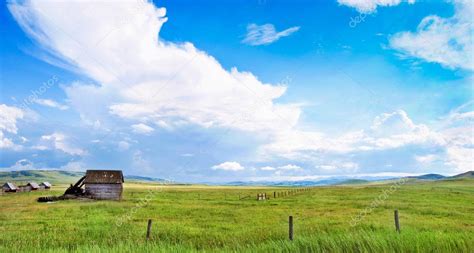 Prairie Landscape In Alberta Canada — Stock Photo © Pandionhiatus3