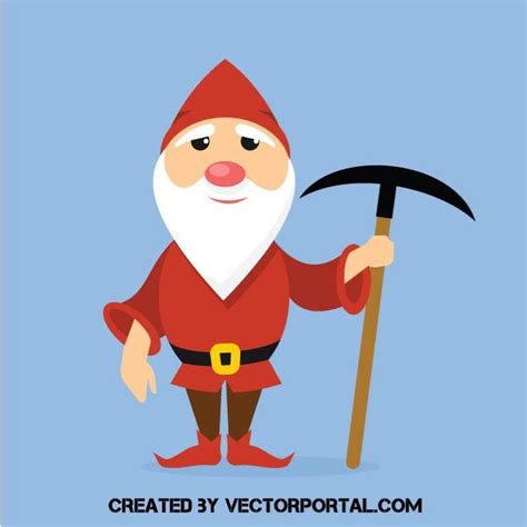 Dwarf Vector Image Vector Images Vector Free Vector