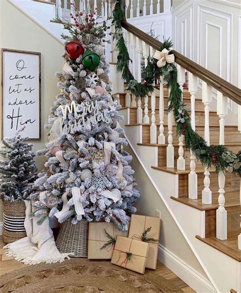 Decoration Christmas White Christmas Decor Christmas Post The Night