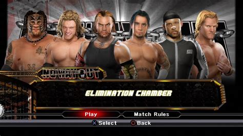 Wwe Smackdown Vs Raw 2009 Ps3 Elimination Chamber 3 Youtube