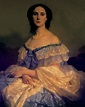 Carlota Amalia. Otra foto de la pintura de Isidore Pils del año 1859 ...