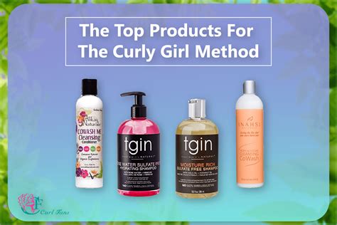 the top products for the curly girl method a center for curly hair