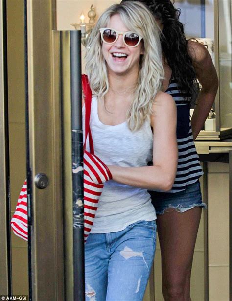 Julianne Hough Doesnt Hold Back As She Shops For Some Sexy Outfits At