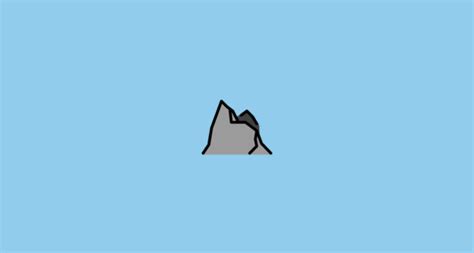⛰️ Mountain Emoji On Openmoji 131