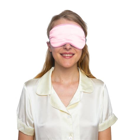 Myk Silk Sleeping Eyemask Filled With Pure Mulberry Silk Napping Blindfold For Sleeping