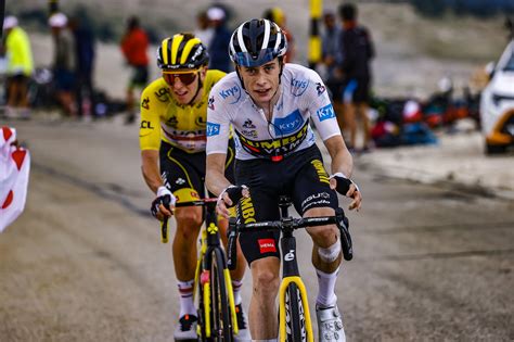 Tour De France Vingegaard Wears Tag Of Challenger Lightly Ahead Of