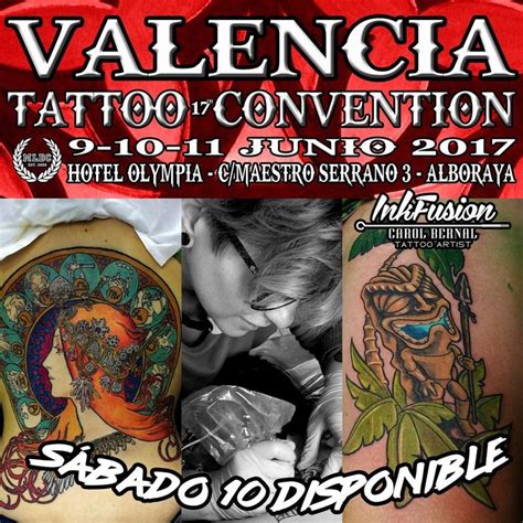 Voy A Estar Participando En La Valencia Tattoo Convention De Spain
